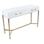 "MTL WD CONSOL TABLE 47""W, 31""H 84284"
