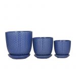 "CER PLANTER S/3 8"", 6"", 5""H 98363"